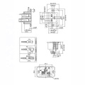 JEC IEC  C19 Industrial Outlet Socket Female Power Connector 16A 250V Insert Type